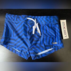 2xist Blue Striped Swimwear